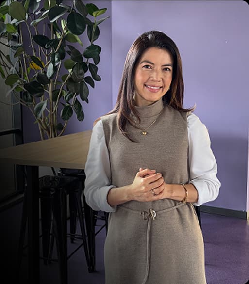 María Alejandra, fundadora de Guía Colegio