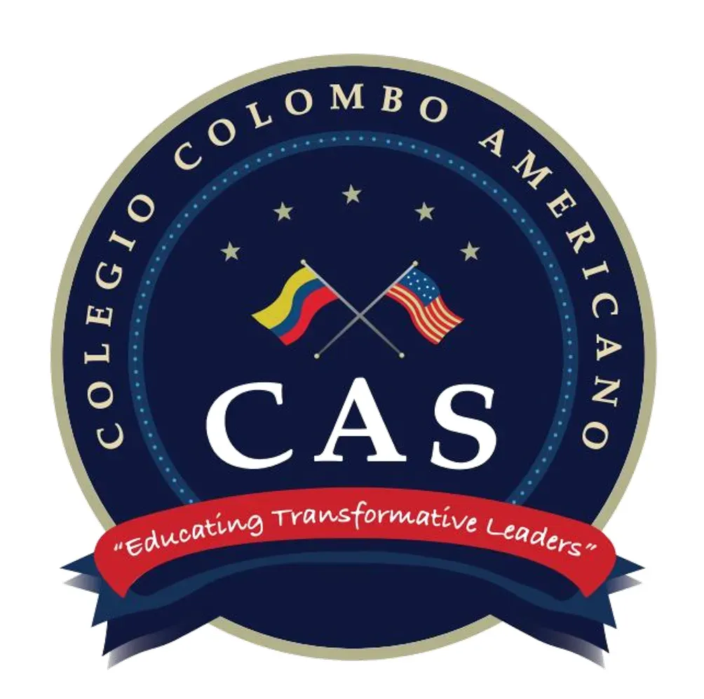 Colegio Colombo Americano CAS logo