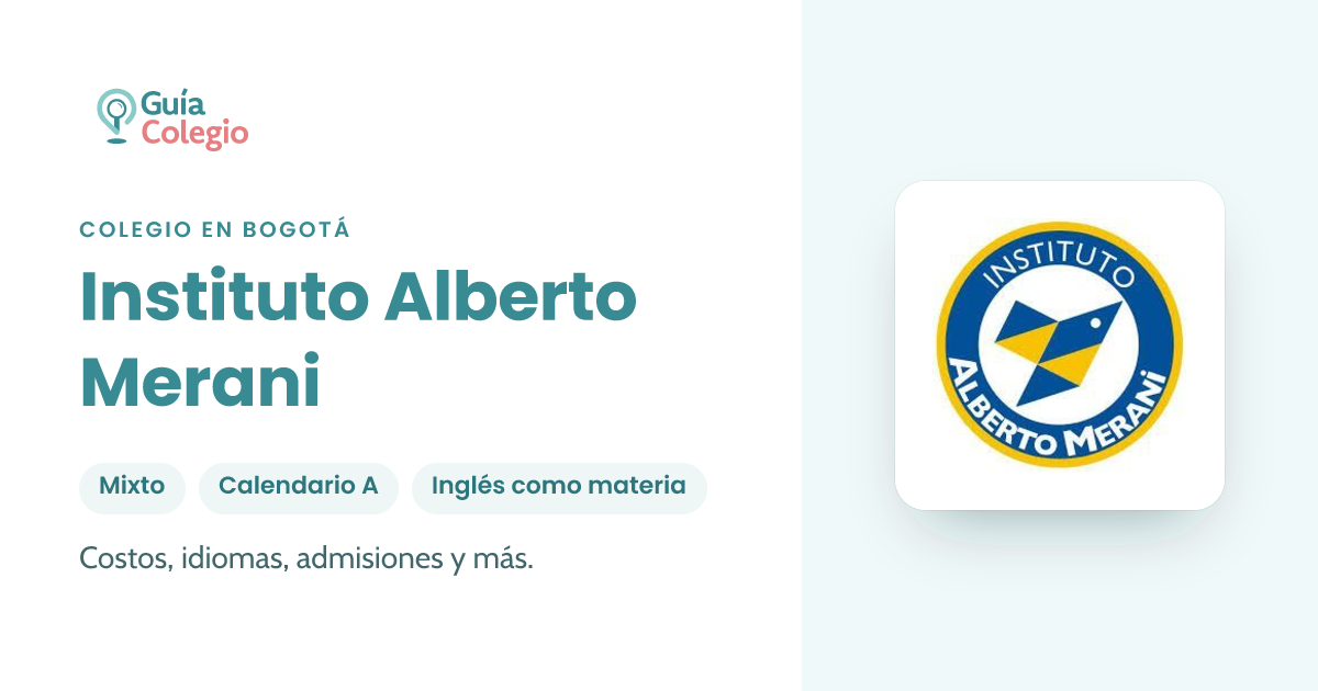 Instituto Alberto Merani | Guia Colegio